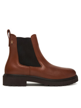 Tommy Hilfiger Tommy Hilfiger Chelsea cipele Cleated FW0FW08766 Smeđa