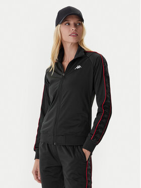 Kappa Kappa Felpa 301PSC0 Nero Slim Fit