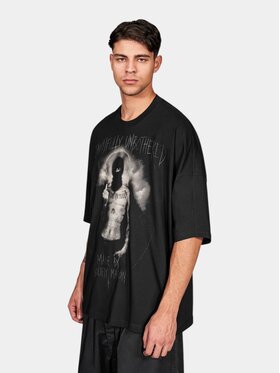 MADE BY SOCIETY MADE BY SOCIETY T-Shirt Unsaint - T17967 Czarny Basic Fit