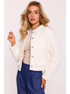 Made of Emotion Made of Emotion Dámská bunda M807 Écru Active Fit