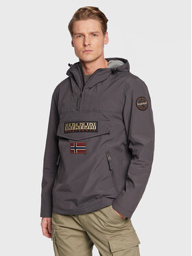 Napapijri Napapijri Bunda anorak Rainforest NP0A4G7C Šedá Regular Fit