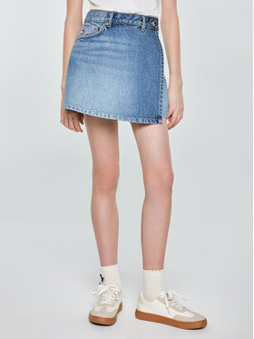 BIG STAR BIG STAR Szorty jeansowe JUNI Niebieski Basic Fit