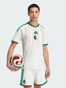 adidas adidas Koszulka techniczna Algeria 26 Home Authentic Jersey Biały Slim Fit