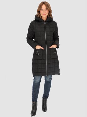 Perso Perso Kurtka damska BLH230015F Czarny Regular Fit
