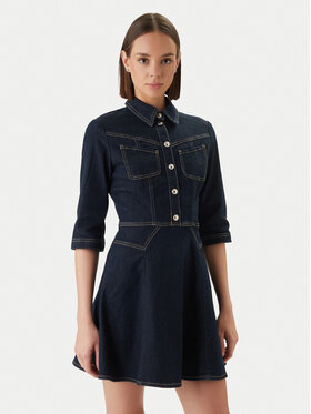 Morgan Morgan Jeanskleid 261-REXAS Dunkelblau Regular Fit