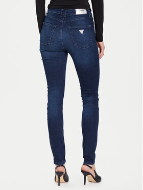 Guess Guess Džinsai W5BA46 D0791 Mėlyna Skinny Fit