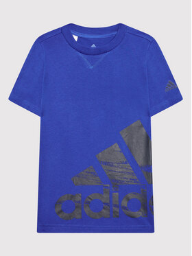 adidas adidas T-shirt Logo HF1823 Blu Regular Fit