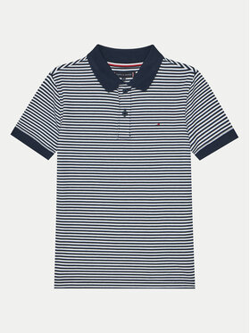 Tommy Hilfiger Tommy Hilfiger Тениска с яка и копчета KB0KB09333 Тъмносин Regular Fit