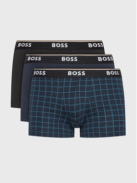 Boss Boss Súprava 3 kusov boxeriek Power Design 50483639 Farebná