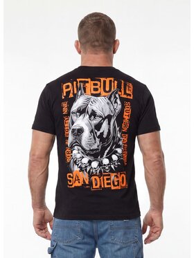 PITBULL PITBULL T-Shirt BLACKY Czarny Regular Fit