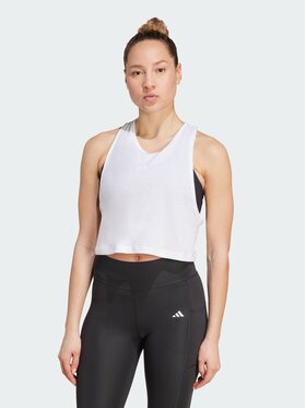 adidas adidas Koszulka techniczna 159529 Biały Regular Fit