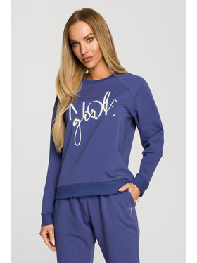 Made of Emotion Made of Emotion Bluza M693 Niebieski