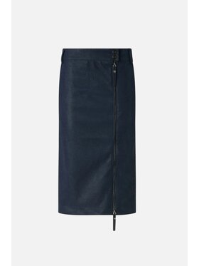 PINKO PINKO Spódnica midi Montiano Granatowy Fitted Fit