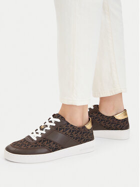 MICHAEL Michael Kors MICHAEL Michael Kors Sneakersy Kaycee 43T5KCFS5L Hnedá