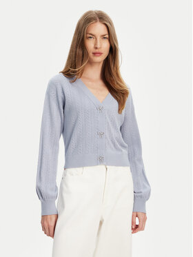 Guess Guess Cardigan W5YR01 Z2ZK2 Albastru Regular Fit
