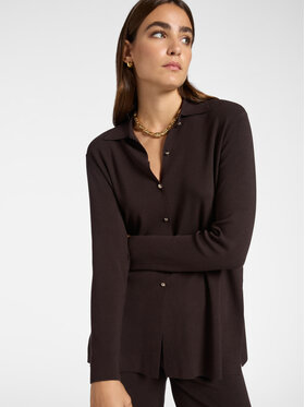 Elena Mirò Elena Mirò Cardigan M417Z000543N032 Marrone Regular Fit