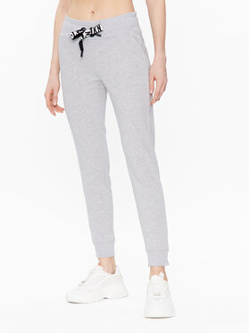 DKNY Sport DKNY Sport Teplákové kalhoty DP2P1917 Šedá Classic Fit