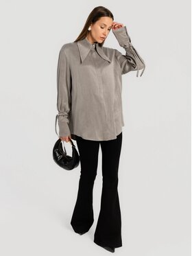 MANDRAGORA MANDRAGORA Camicia Vena Grigio Standard Fit