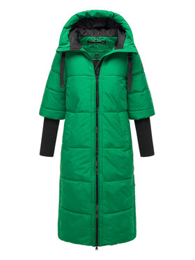 Navahoo Navahoo Kurtka zimowa Ciao Miau Zielony Regular Fit