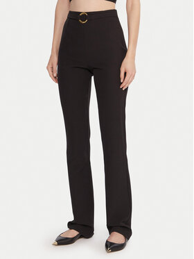 Just Cavalli Just Cavalli Bavlnené nohavice 79PAA131 N0626 Čierna Flare Fit