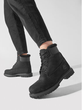 Timberland Timberland Trapper stila apavi 6In Premium Shearling TB0A1U7S0011 Melns