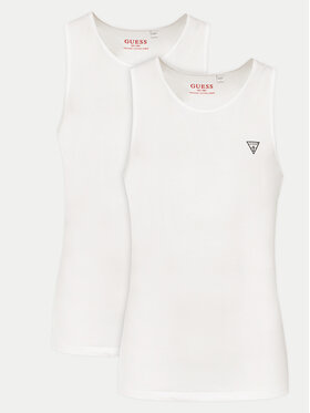 Guess Guess 2er-Set Tank-Tops U97G15 KCD31 Weiß Regular Fit