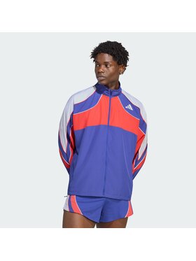 adidas adidas Kurtka do biegania 165471 Niebieski jasny Regular Fit