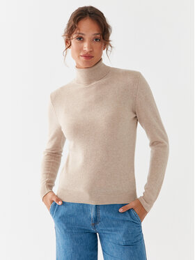 United Colors Of Benetton United Colors Of Benetton Rollkragenpullover 1002D2348 Beige Regular Fit