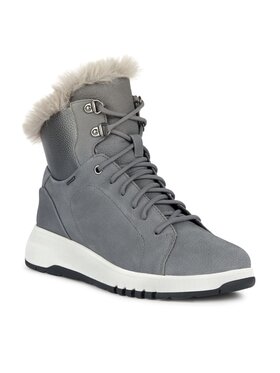 Geox Geox Škornji D Aerantis 4x4 B Abx D36LAA 0767B C9371 Siva