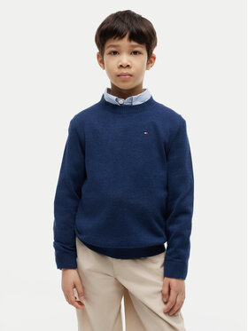 Tommy Hilfiger Tommy Hilfiger Πουλόβερ KB0KB10307 Σκούρο μπλε Regular Fit