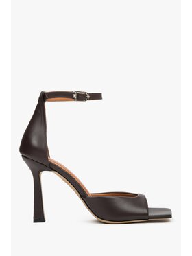 Estro Estro Sandály ER00119817 Tmavě hnědá