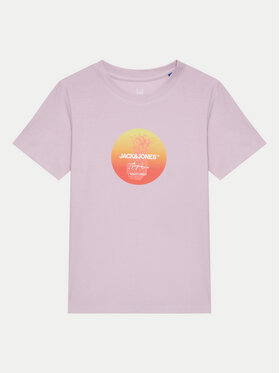 Jack&Jones Junior Jack&Jones Junior T-shirt Joraruba 12257136 Ljubičasta Standard Fit