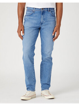 Wrangler Wrangler Jeansy RIVER Niebieski Straight Fit