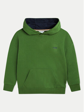 BOSS Boss Felpa J50714 D Verde Loose Fit