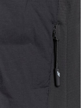 4F 4F Kurtka wielofunkcyjna HALNY Czarny Slim Fit