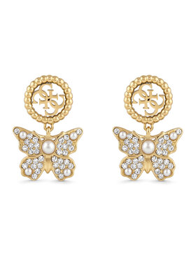 Guess Guess Kolczyki JUBE06 132JW Złoty