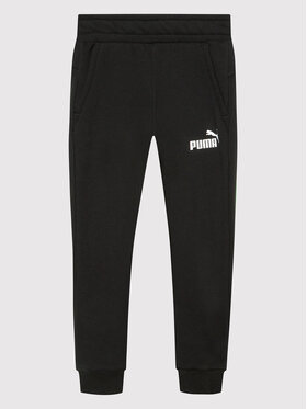 Puma Puma Spodnie dresowe Essential Logo 586974 Czarny Regular Fit