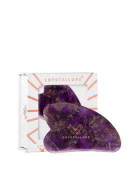 Crystallove Crystallove Ametyst Kamień Gua Sha