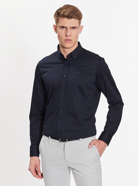 BOSS Boss Košeľa 50469378 Tmavomodrá Regular Fit