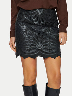 Φούστα από απομίμηση δέρματος Vila φωτογραφία