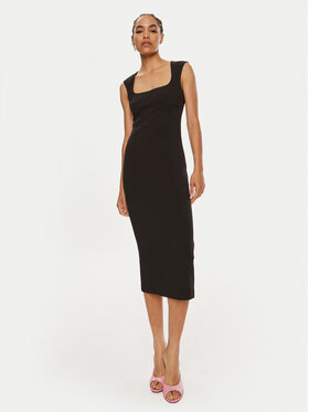 PINKO Pinko Sukienka koktajlowa Valensole 103960 A20A Czarny Slim Fit