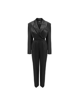 La Mania La Mania Jumpsuit REFINED Nero Classic Fit