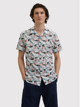 Selected Homme Selected Homme Košeľa Crazy 16084700 Biela Slim Fit