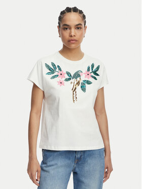 LOLA CASADEMUNT LOLA CASADEMUNT T-shirt MS2615004 Bianco Regular Fit