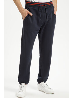 Cross Jeans Cross Jeans Spodnie dresowe 49068-001 Granatowy Regular Fit