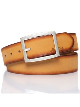 Mustang Mustang Pasek Męski BELT Brązowy