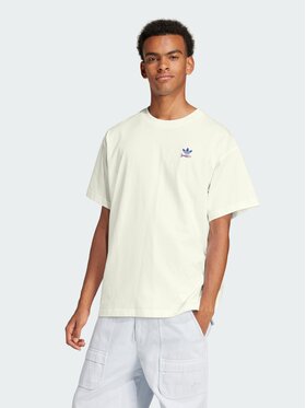 adidas adidas T-Shirt SARDINES GRAPHIC TEE Biały Oversize