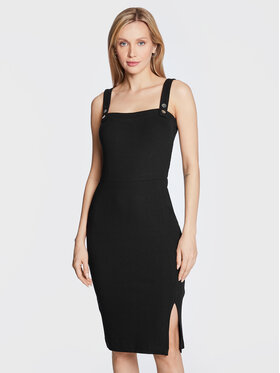 Guess Guess Vsakodnevna obleka W2YK17 K8RT2 Črna Regular Fit