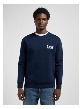 Lee Lee Bluza WOBBLY SWS Niebieski Regular Fit