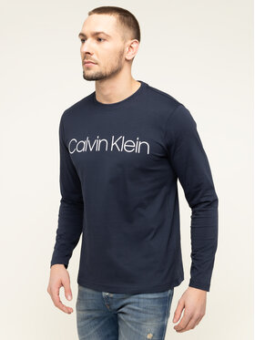 Calvin Klein Calvin Klein Longsleeve Logo K10K104690 Blu scuro Regular Fit